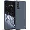 kwmobile Custodia Compatibile con OnePlus Nord CE 5G Cover - Back Case per Smartphone in Silicone TPU - Protezione Gommata - ardesia scuro