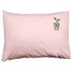 Bona Basics, Fodera decorativa per cuscino, decorazione per la casa, per divano, caffetteria, Dimensioni: 50x35 cm, colore: rosa chiaro