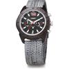 LeeEv Orologio da uomo in legno dal design sportivo, cronografo militare con datario multifunzionale luminoso fatto a mano, orologio da polso in legno di bambù al quarzo militare