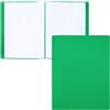 RAYLU PAPER - Cartella con buste trasparenti formato A4, realizzata in polipropilene 100% biodegradabile, 10 buste trasparenti per documenti a casa e ufficio (A4, 10 custodie, Verde)