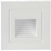 V-TAC VT-1128 Lampada segnapasso LED 3W applique da parete quadrato bianco IP65 bianco caldo 3000K - SKU 10376