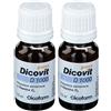 Dicofarm SpA Dicofarm DicovitD 1000 gocce Set da 2 2x7,5 ml Gocce