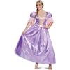 DISGUISE Rapunzel Deluxe - Costume classico da donna, Viola, 12-14