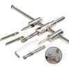 FOROREH Fresa Circolare Regolabile 30 mm-300mm, Sega a Tazza Regolabile, Punta Trapano per Foro Regolabile Circolare per Legno Compensato Laminati, Lavorazione del Legno