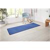 HANSE Home Nasty Läufer-Tappeto a Pelo Corto, Sala da Pranzo, Soggiorno, cameretta dei Bambini, corridoio, Camera da Letto, Cucina, Tinta Unita, Blu, 80 x 300 cm, Polipropilene (PP), 80x300cm