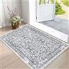 Enyhom Tappeto Ingresso Interno 60 x 90 cm Assorbente Tappeto Cucina Antiscivolo Lavabile in Lavatrice Passatoia Corridoio Basso Profilo Zerbino per Ingresso, Cucina, Soggiorno