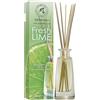 AROMATIKA trust the power of nature Diffusore Profumato Lime 100ml - con 10 Bastoncini di Bambù - Olio Essenziale Lime - Fragranza Intensa & Duratura - Senza Alcool - Aroma Diffuser - Aromaterapia - SPA - Casa - Ufficio - Fitness Club