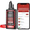 KINGBOLEN EDIAG Plus OBD2 Auto Diagnostica, Bluetooth Diagnosi Auto Professionale in Italiano per Sistema Completo, 15+ Servizi di Reset, Test Attivo,CAN-FD,Codifica ECU, 1 anno 0