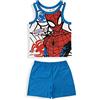 Marvel Pigiama Bambino Spiderman Canotta e Pantaloncino in Cotone Stampato 6031