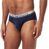 Emporio Armani Men's Brief The New Icon Slip Boxer, Marine, XL Uomini