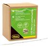Idena 30185 - Micro catena luminosa a LED con 100 LED in bianco caldo, con funzione timer 6 ore, a batteria, lunga circa 10,2 m, per feste, Natale, decorazione, matrimonio, come luce d'atmosfera