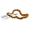 PetLove Collana in Ambra per Cani e Gatti - 100% Ambra Baltica - Collare Antiparassitario - Lunghezza: 45 cm