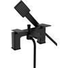 Bristan Del BSM BLK Delgado Miscelatore per vasca da bagno a 2 fori, nero