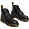 Dr. Martens 101, Stivali Classici Unisex-Adulto, Black Smooth, 38 EU