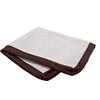 FurHaven Coprimaterasso di ricambio per letto per cani in sherpa e pelle scamosciata, colore espresso, grande