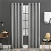 Sun Zero Soho - Coppia di tende oscuranti a risparmio energetico, 137 x 243 cm, colore: Argento