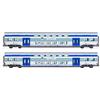 Lima FS TRENITALIA 2 CARROZZE INTERMEDIE 1:87 Lima Treni Die Cast Modellino