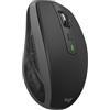 Logitech MX Anywhere 2S Bluetooth Edition, Mouse Wireless Multisuperficie, Scorrimento rapido, ricaricabile, portatile e associabile a un massimo di 3 Mac/PC - Grafite