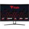 Itek Gaming Monitor GGC - 27 Curvo, 2560x1440 (WQHD), HDR400, VA, 165 Hz, 1 ms, FreeSync, G-Sync, Adaptive Sync, 2xHDMI, 2x Display Port, Flicker Free