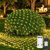 Liyade Rete di Luci Albero di Natale, 3m x 2m 200LED Rete Luminosa da Esterno, 8 Modalità Impermeabile Catene Luminose per Feste Casa Balcone Giardino Parete Matrimoni Decorazioni(Bianco Caldo)
