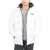 Schott NYC IDAHO2, Piumino con Cappuccio con Cerniera Unisex - Adulto, Nero, XXL