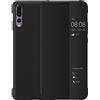 iophi Cover Huawei P20 Pro,Smart View Flip Pelle Custodia [Risparmio Energetico][Protezione completa] (P20Pro, Nero)
