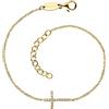 Engelsrufer Bracciale da donna in argento 925 con zirconi 32020109, Eine Grösse, Argento, Zirconia cubica