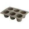 Crealys Candy 513013 - Stampo per 6 dolcetti, in Silicone, 20 x 15 x 5 cm, Colore: Grigio