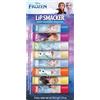 Lip Smacker Disney Frozen Party Pack, Set Regalo di Burrocacao per Bambini Ispirato a Disney Fronzer, Sicuri e Senza Colore per un Finish Naturale, Gusti Assortiti in 8 Varianti