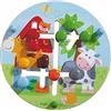 HABA 301696 Motor Skills Board On The Farm, Multicolour
