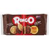 Pavesi Snack Ringo Cacao, Biscotti Farciti con Crema al Gusto Cioccolato, Snack per Merenda o Pausa Studio, Formato Bipacco Confezione da 660 g, Giallo e Marrone