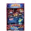 Akedo Ultimate Arcade Warriors Versus Pack Slam Granderson Vs Shreddy Bear Mini Action Figure Pronto, Lotta, Split Strike