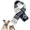 Pssopp Sciarpa per animali domestici, sciarpe invernali scaldacollo di cane alla moda carino morbido peluche accessori caldi per animali domestici accessori per cani(M)