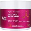 ANAI RUI ANAiRUi Dischetti esfolianti all'acido glicolico, Acido glicolico Peel Pads 35% AHA Resurfacing Pad viso, peeling viso per macchie scure, acne, 80 pads