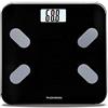 Thomson Smart Mass 6 - Bilancia per grasso corporeo, con connessione Bluetooth, misura 6 dati corporei, peso, BMI, grasso, massa ossea, massa idrica, tassi metabolici