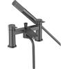 Bristan APE BSM GM Apelo 2 fori vasca doccia miscelatore canna di fucile grigio