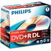 Philips DVD+R Philips 8,5GB 5pcs jewel carton box 8x double [DR8S8J05C/00]