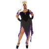 Leg Avenue Sultry Sea Witch, accessorio Donna, Nero (Black, Purple), (Taglia Produttore: 1X-2XUk 18-22)
