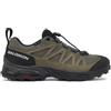 SALOMON SCARPA TREKKING UOMO X WARD LEATHER GTX VERDI