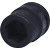 KS Tools 515.1322 Bussola Esagonale per Avvitatori ad Impulsi, Corta, 22 mm, 3/4