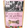 Sanadog Snack Orecchie Bovine con Muscolo per Cani 2 Pezzi
