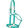 Weaver Equine Weaver Leather Cavezza per cavalli, in nylon, non regolabile, misura media, colore menta