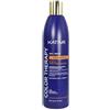 KATIVA Color Therapy Anti-Brass| Shampoo opacizzante blu effetto anti-arancio 355 ml | Karitè, cocco e agrumi | senza sale, solfati e parabeni | capelli castani chiari o biondi scuri