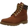 Timberland Uomo 6 Inch WR Basic Stivali, Marrone (Rust/Nubuck), 43 EU