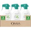 Omia Spray Solare SPF 30 Protezione Alta con Aloe Vera del Salento Azione Idratante Emolliente e Antiossidante Filtro Anti UVA e UVB Assorbimento Rapido - 3 Flaconi da 250ml