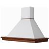 Coppari Cappa Rustica cucina MAYA 120 Frassino scuro motore Faber 300 mc/h