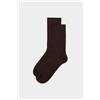 Calzedonia Calze Corte In Caldo Cotone Marrone
