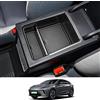 CDEFG Compatibile con MG 4 MG4 EV Electric 2022 2023 2024 2025, Vano Portaoggetti da Bracciolo Scatola di Controllo Centrale Scatola di Organizer per Auto MG4 EV Electric Accessori(Nero)