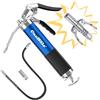 CarBole Ingrassatore 8000PSI con G Grasso Pistola Accoppiatore | Cartuccia da Compatibile 400ml,Tubo Flessibile 18 Pollice,Tubo di Estensione in Metallo 6 Pollici