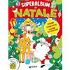 Giunti Editore Superalbum di Natale. Stickers, pagine attive, sagome da staccare. Ediz. a colori